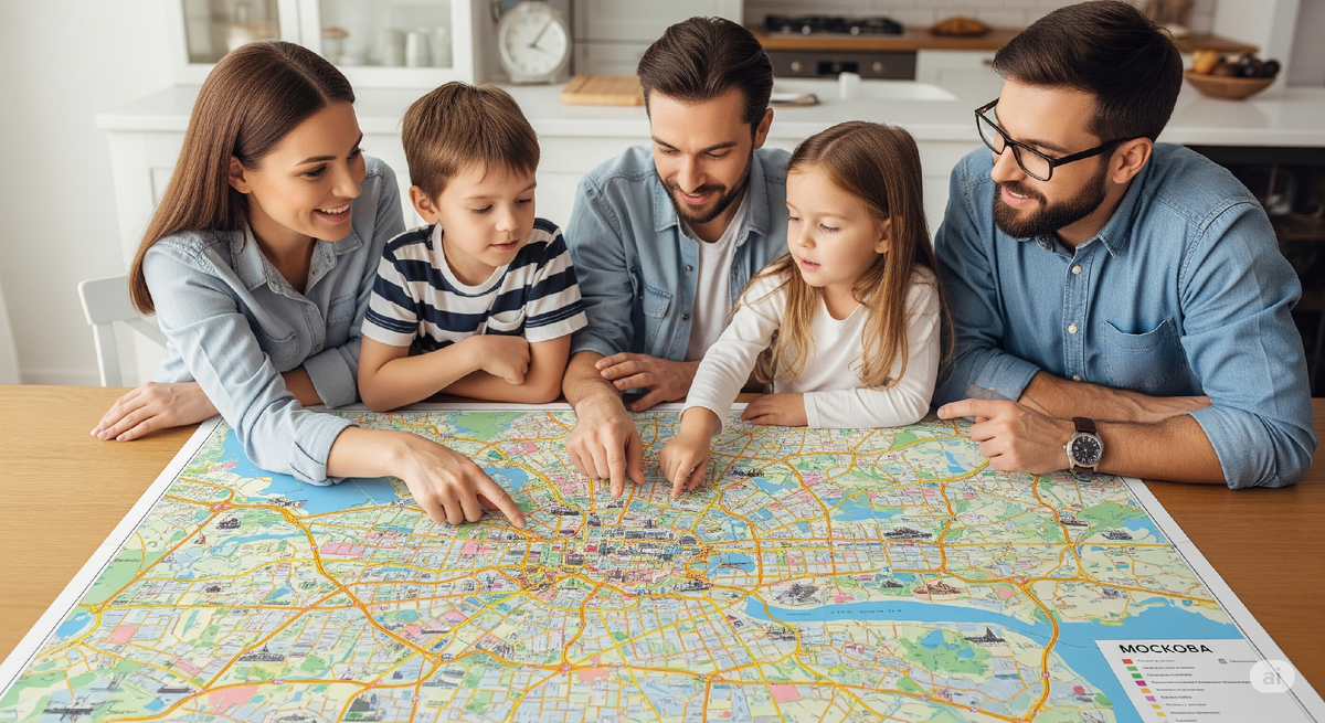 Выбираем район Москвы для покупки новостройки.