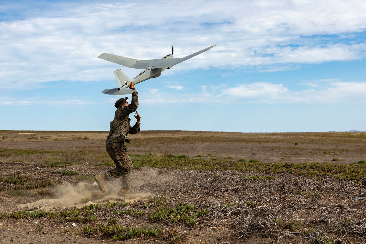 В ночь на 27 июня ПВО отразила массированный налет БПЛА.  Фото: Фото: служба распространения визуальной информации Министерства обороны США / dvidshub.net / U.S. Marine Corps photo by Cpl. Austin Gillam (Public Domain)