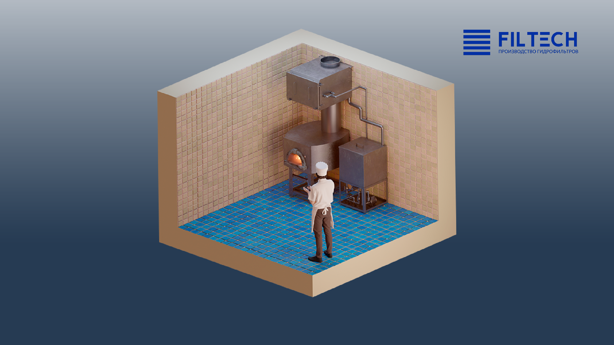 Вертикальный гидрофильтр модель ВФ