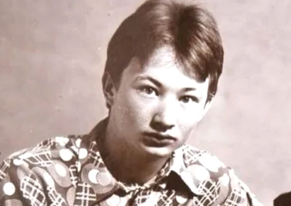 на фото Юрий Гальцев в молодости
