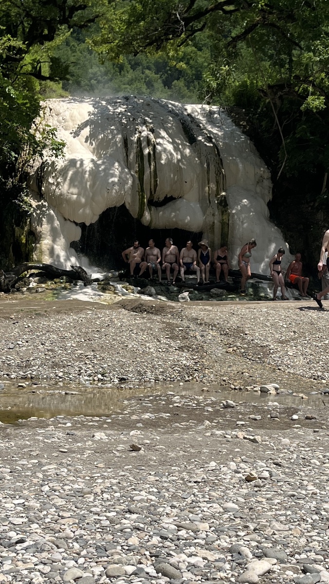 Душ из термальной воды