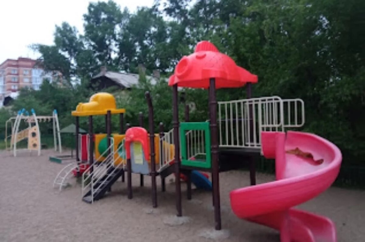    В микрорайоне Пурпе-1 началось строительство детской площадки и ФАПа