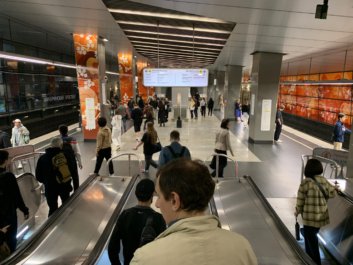 метро "Мичуринский проспект"