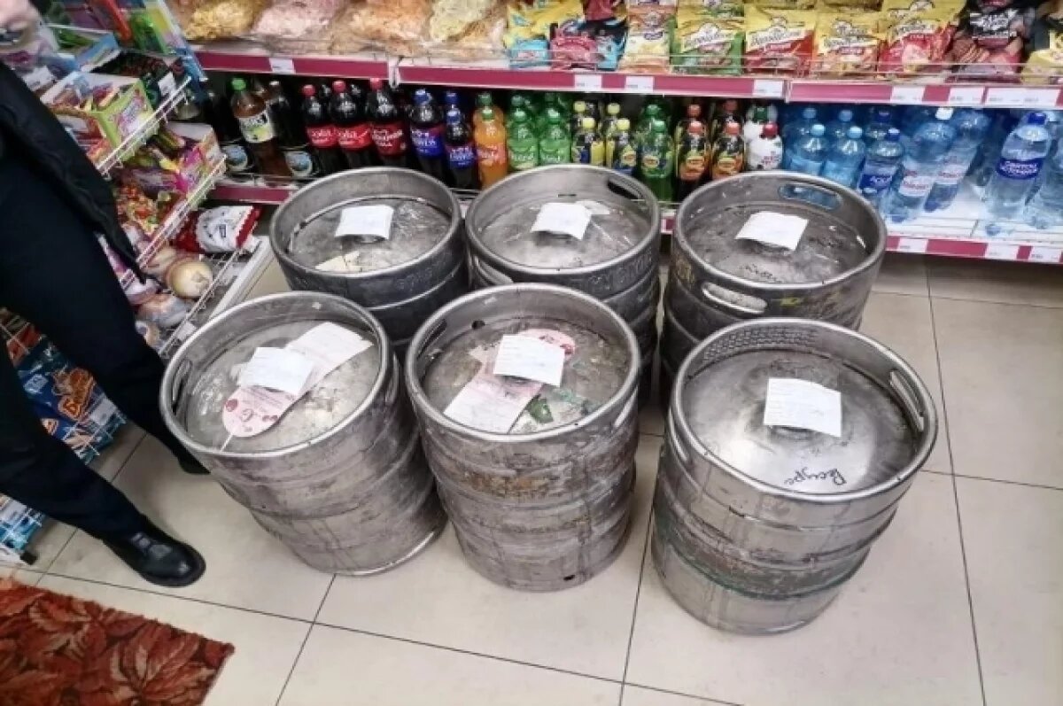    В Томской области изъяли более 23 тысяч литров нелегального алкоголя