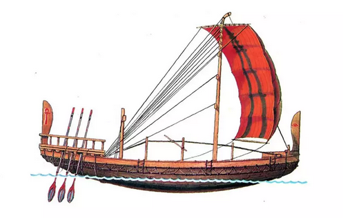 Египетский торговый корабль