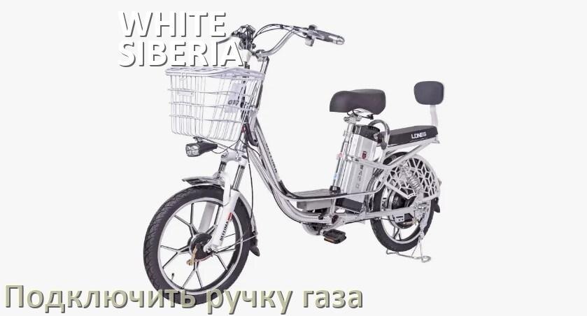 
Как к контроллеру электровелосипеда WHITE SIBERIA подключить ручку газа самому