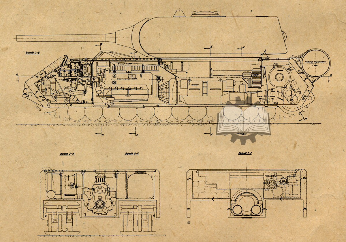 К весне 1943 года Pz.Kpfw.Maus выглядел таким образом.