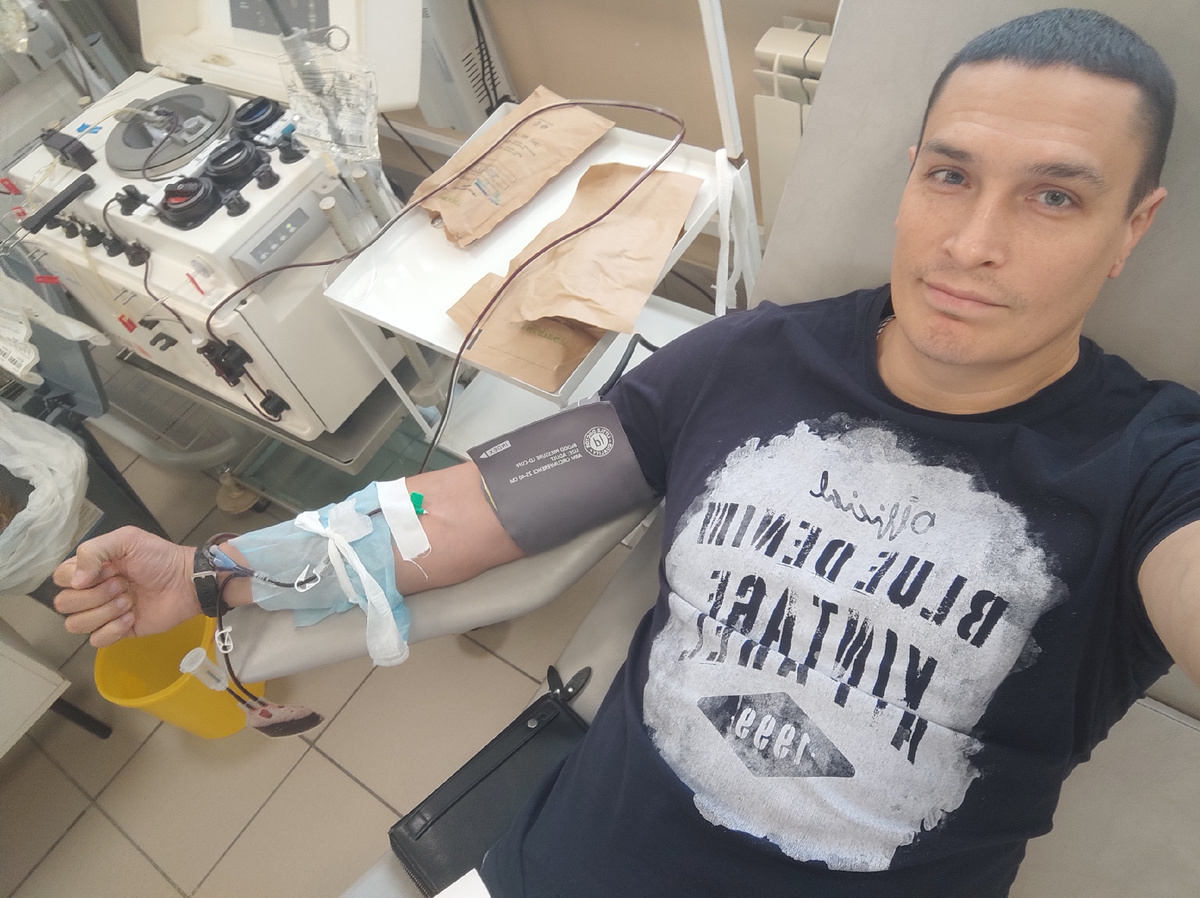 10 лет качаю кровь 🩸🤝🫀