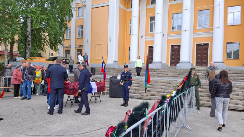    Погибшего на СВО жителя Сегежи проводили в последний путьАдминистрация Сегежского округа / VK