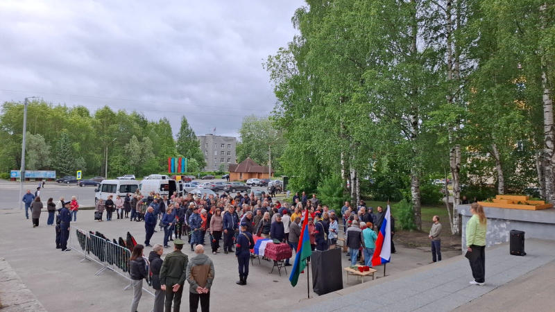    Погибшего на СВО жителя Сегежи проводили в последний путьАдминистрация Сегежского округа / VK