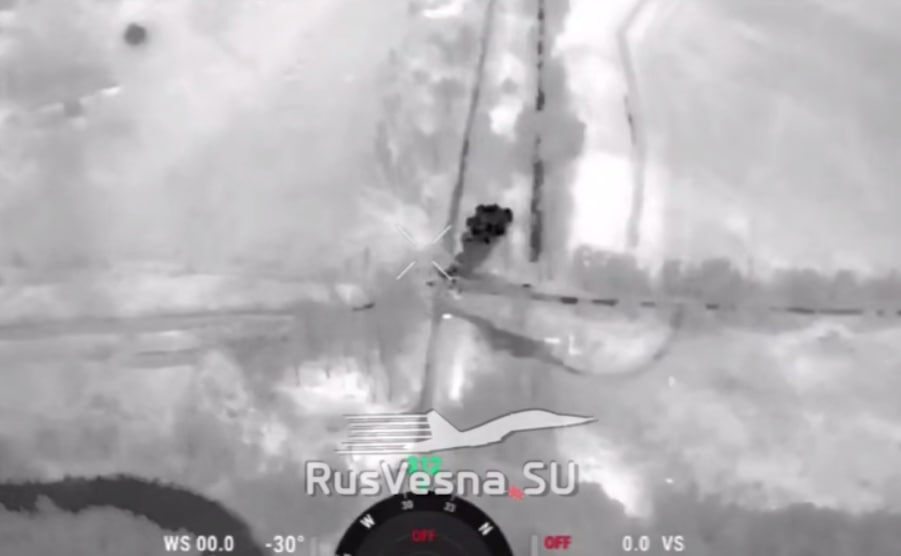    скриншот видео с телеграм-канал "Операция Z: Военкоры Русской весны"