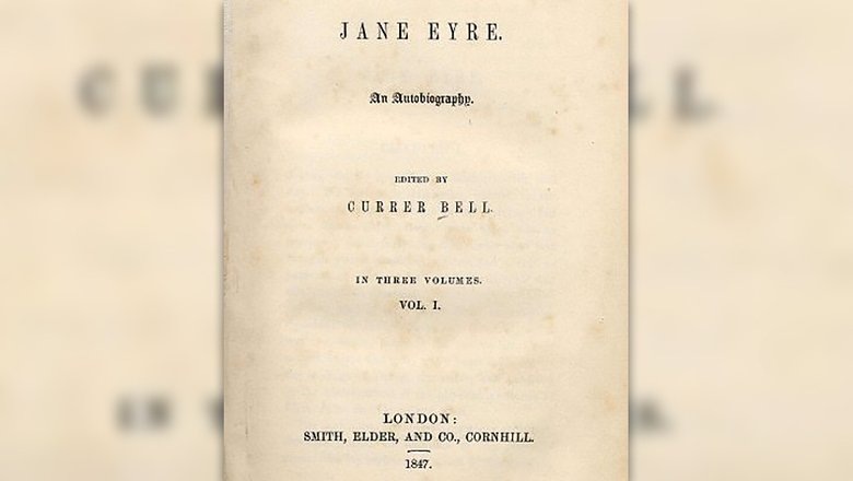 Титульный лист первого издания романа "Джейн Эйр" Шарлотты Бронте