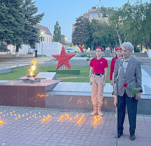 В.Г. Давыдов: акция «Мы помним».   
/ ФОТО Елизаветы Дорофеевой Администратор  📷
