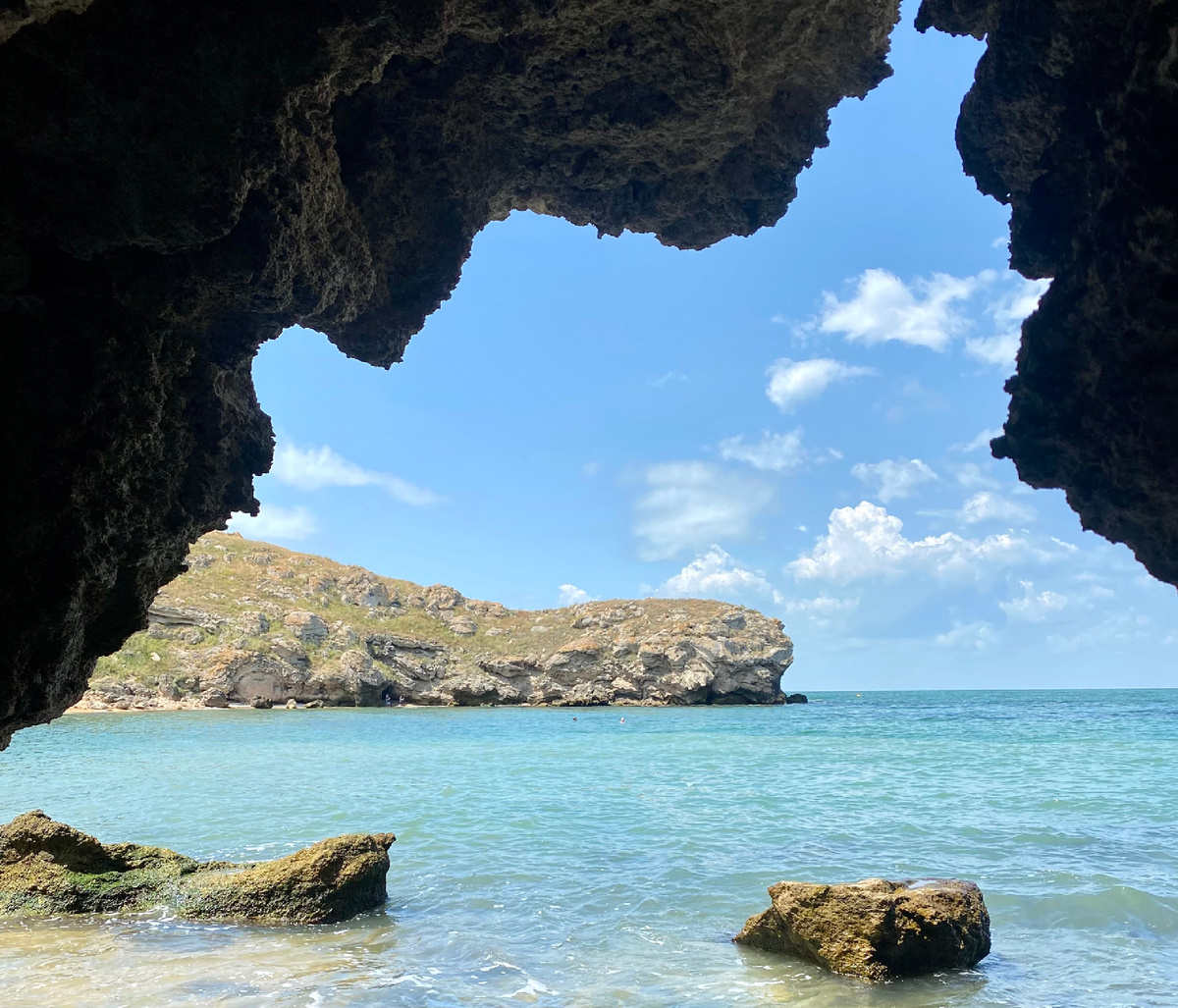 Вид из грота