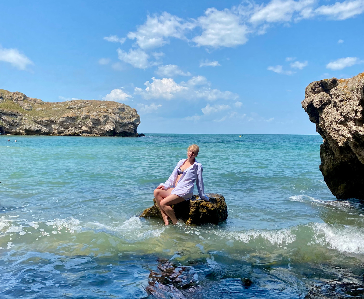 Море потрясающее