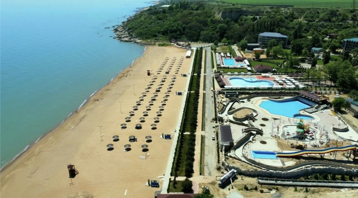 Санаторий, вид сверху