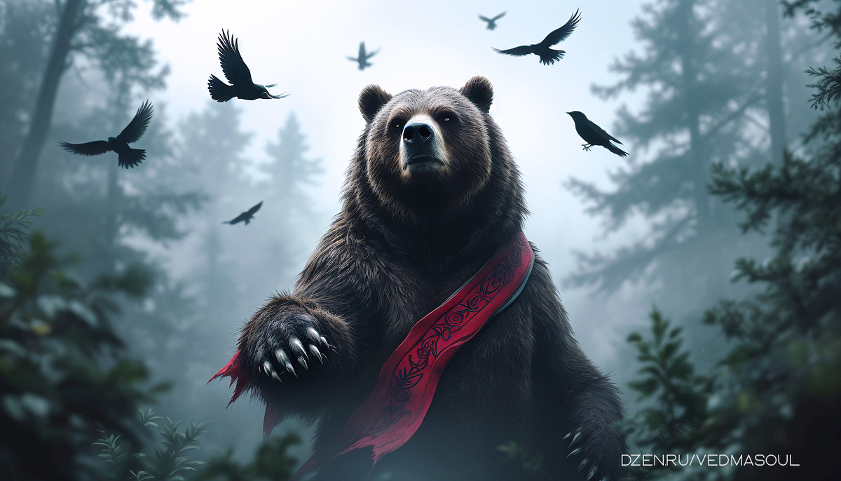 Авторское изображение @vedmasoul. Cгенерировано ИИ. Крадник, порча, сглаз, ритуал