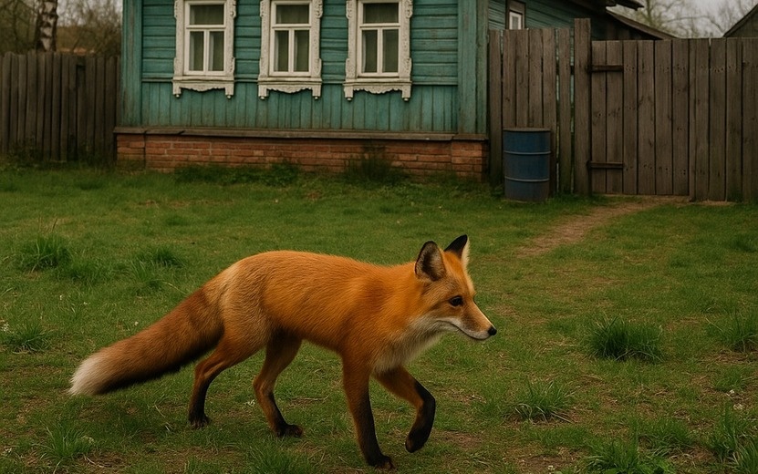    Бешеную лису нашли в деревне под Ижевском