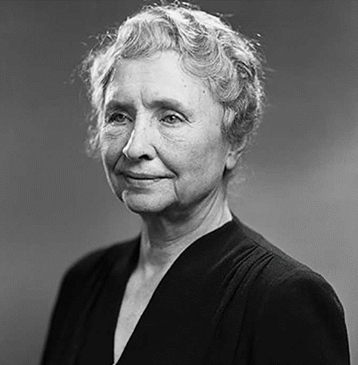 Писательница Хеллен Келлер