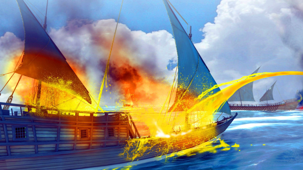    Тайна греческого огня как византийцы держали в страхе целые флоты