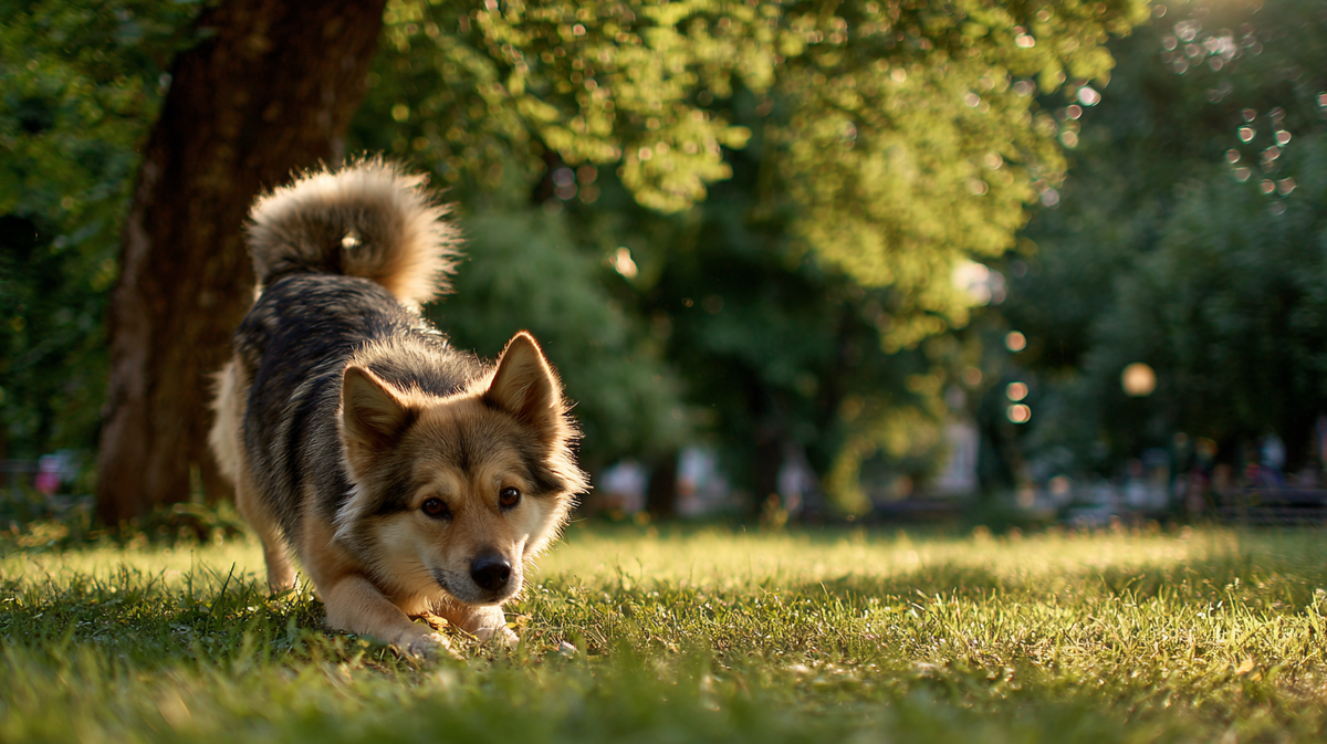 Почему собаки гоняются за хвостом