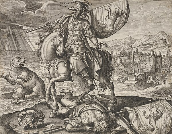 Рис.2.2. Кир II Великий. Художник Адриан Колларт