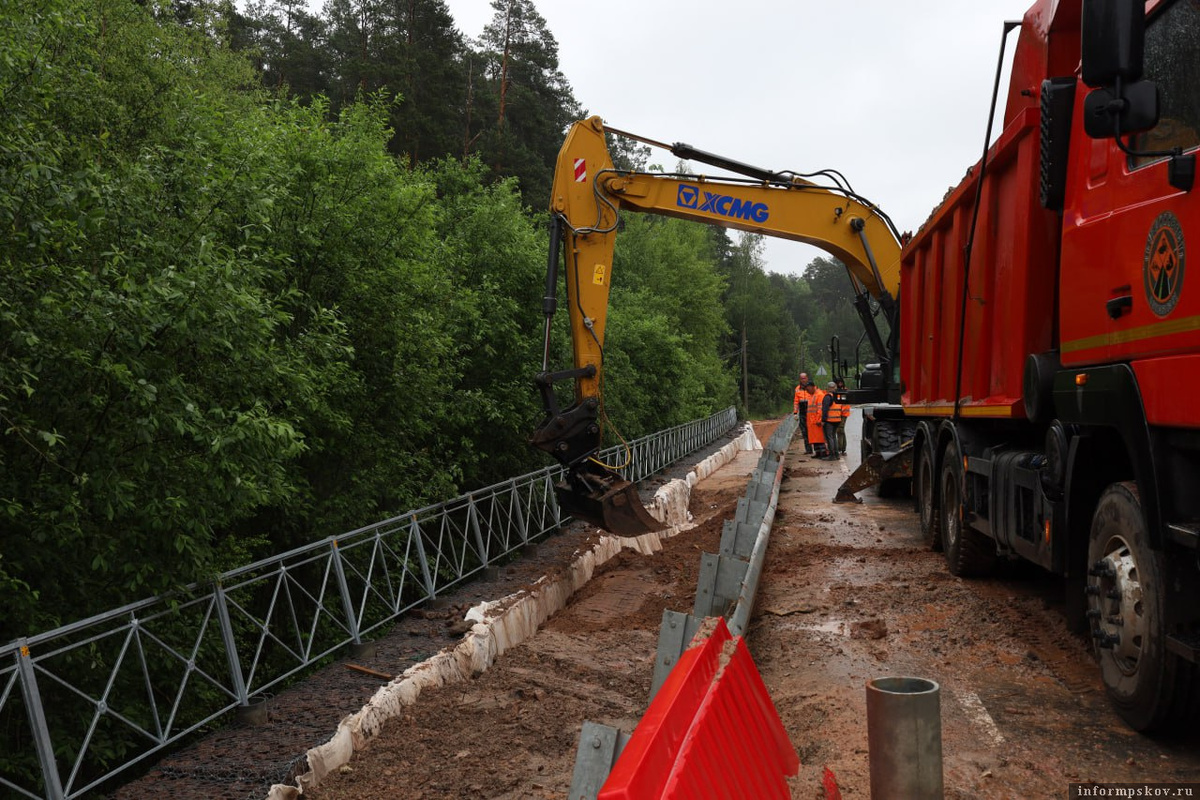 Фото предоставили в комитете по транспорту и дорожному хозяйству Псковской области