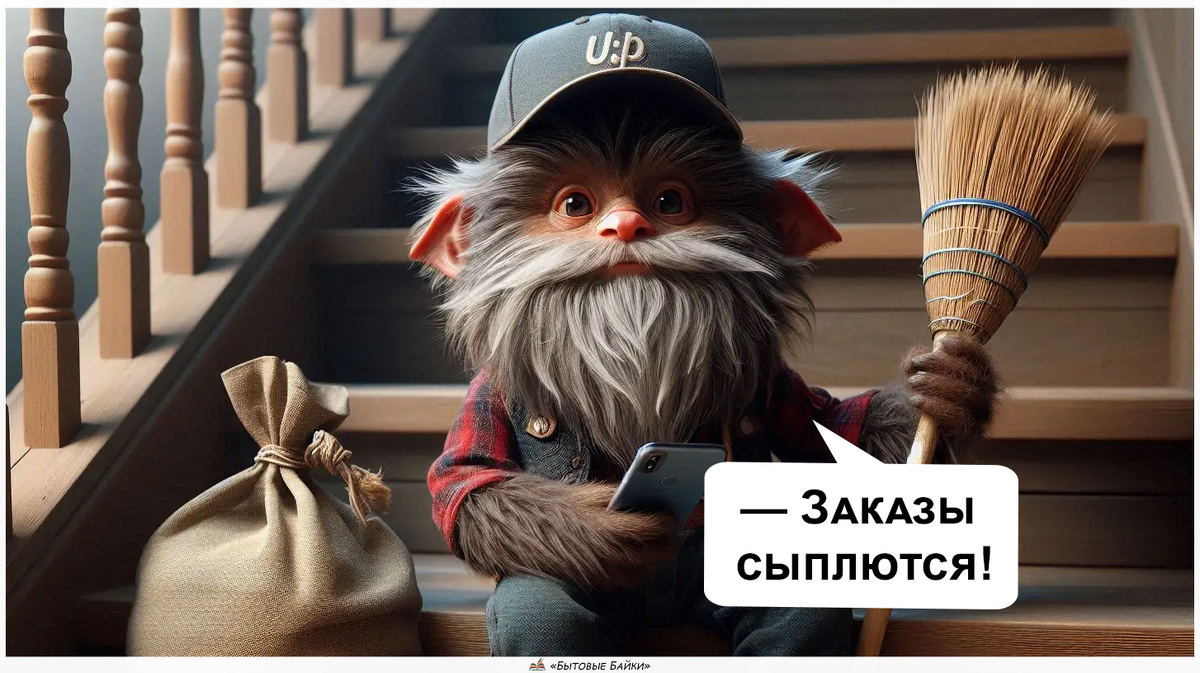 Мой домовой ушёл работать к соседям - Рассказ