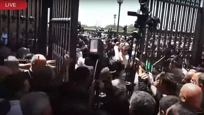    Кадр видео кнала Armenia Today/www.youtube.com/watch?v=8Nyl8rsBwA4