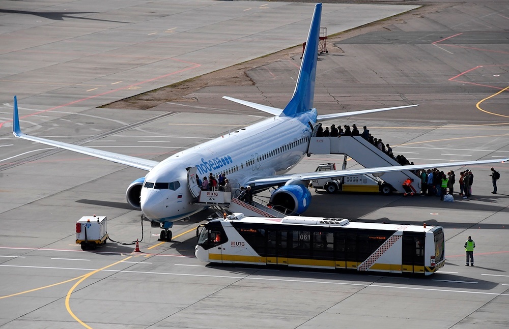 Boeing 737-800 авиакомпании "Победа"