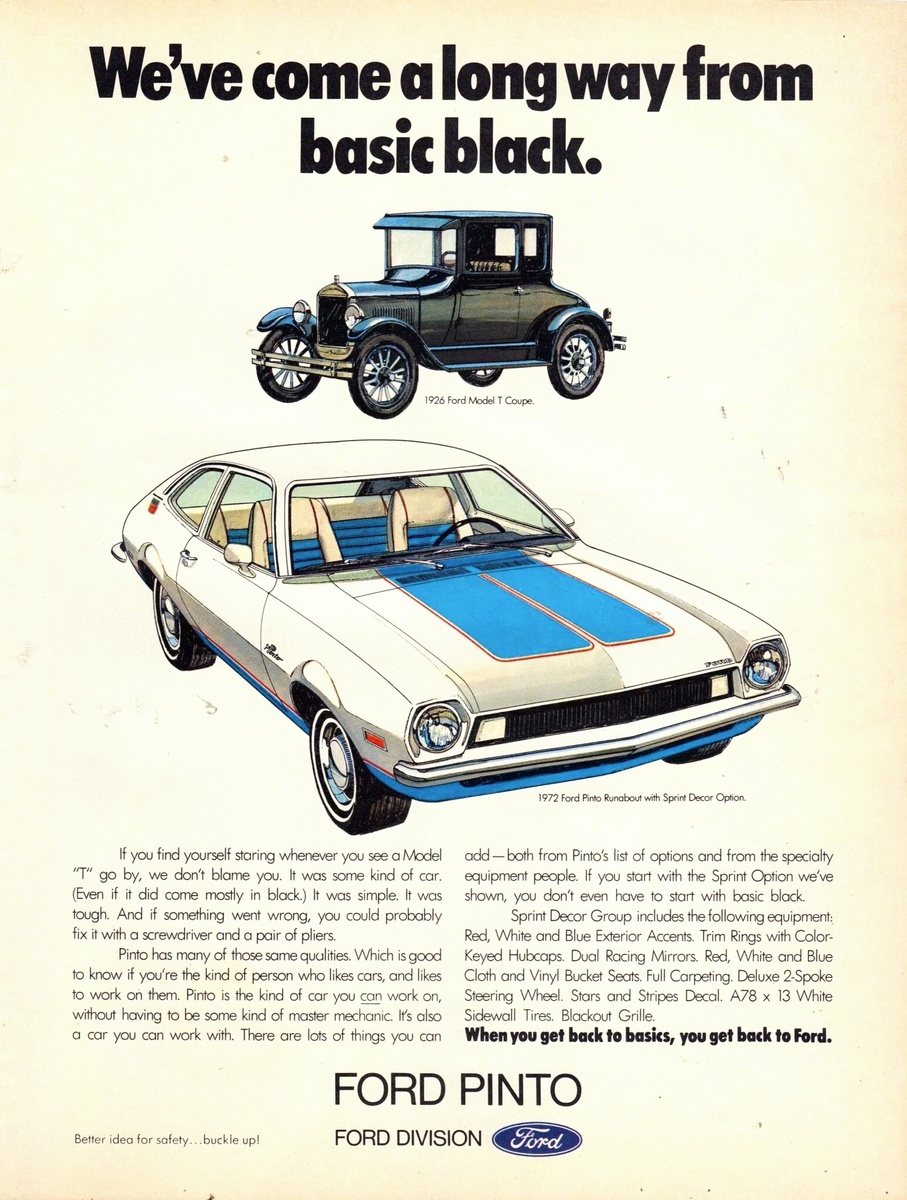 Соседство с Ford T не случайно. Ford заново изобретал "народный автомобиль"