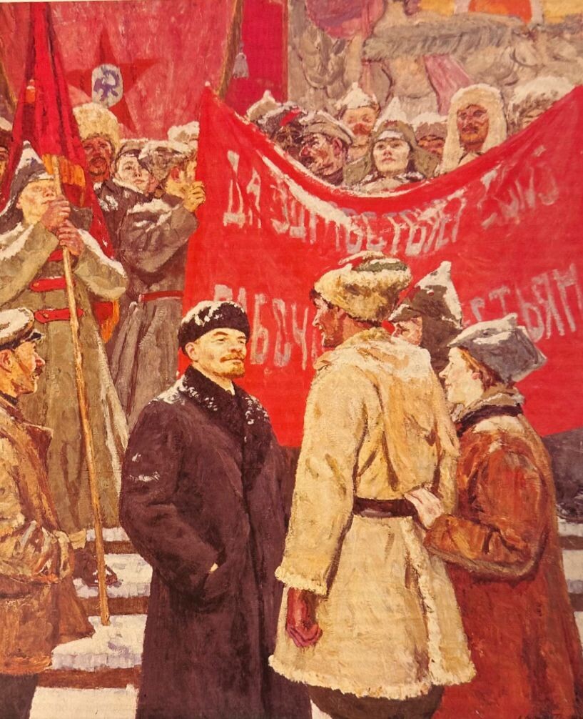 Василий Нечитайло. «На Красной площади». 1974