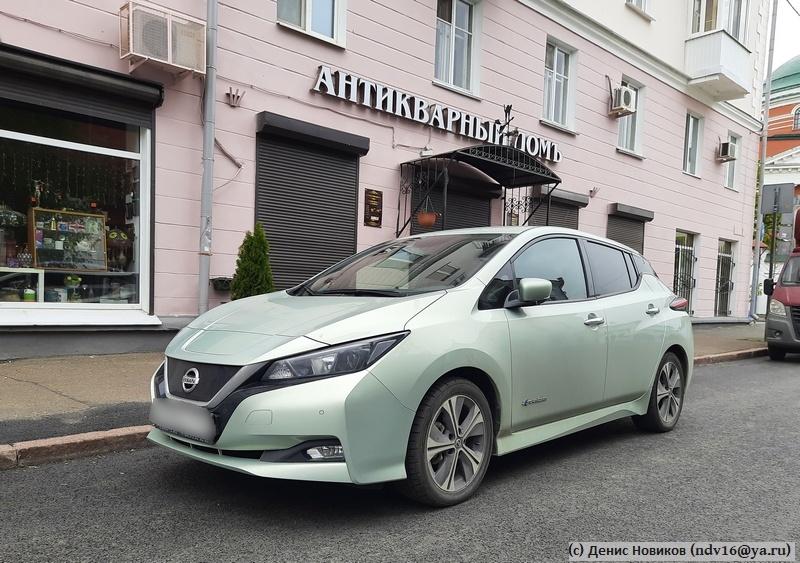 Наш Nissan Leaf (ze1)