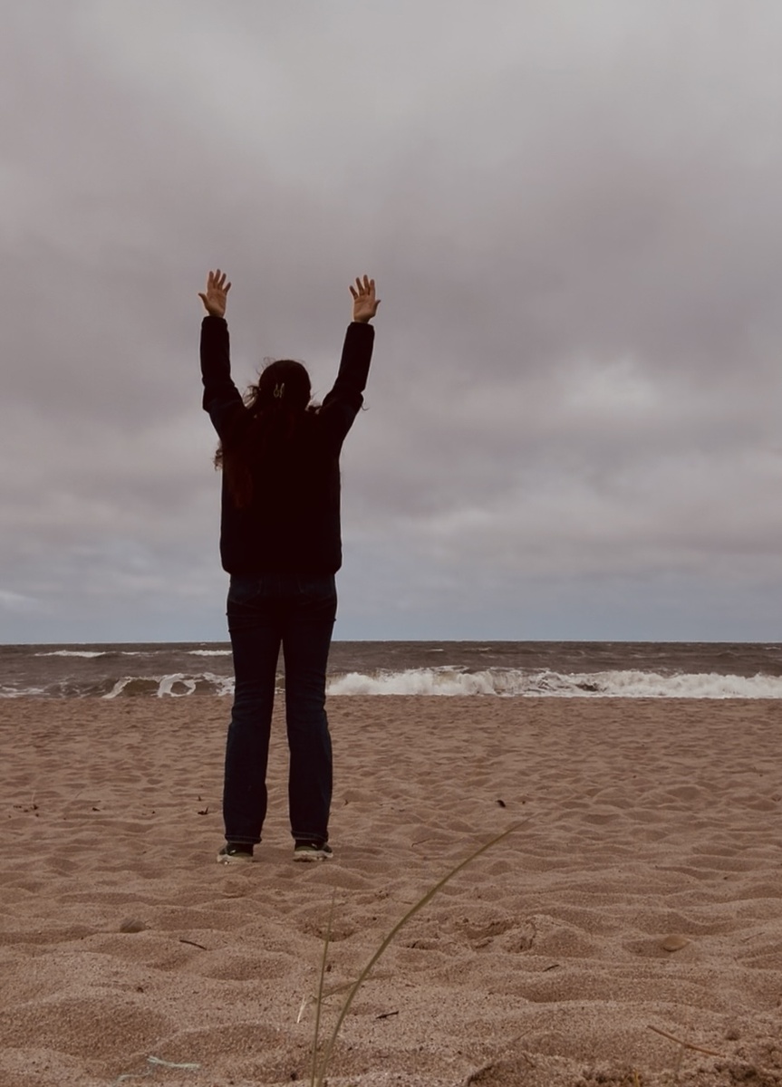 Делаю дыхательную имнастику с морским йодным воздухом, а могла бы...