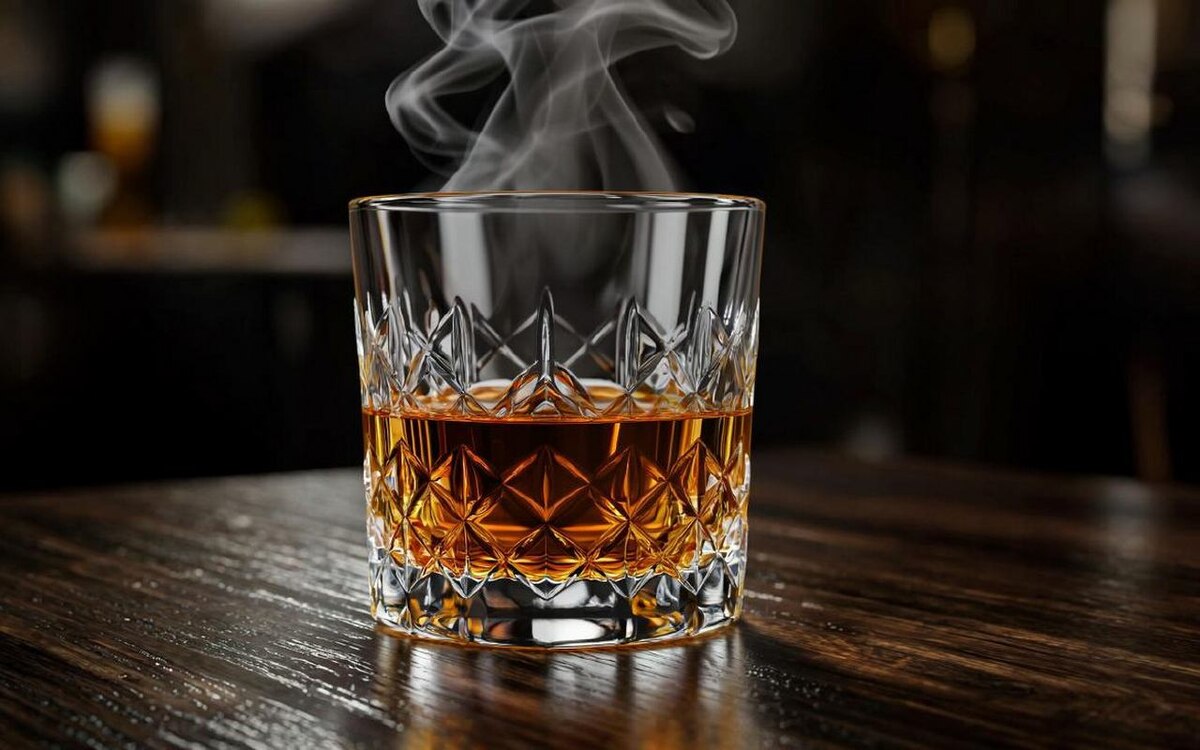    Доля импортного алкоголя в розничных продажах крепких спиртных напитков в России снизилась до минимума Иллюстрация сгенерирована нейросетью Kandinsky