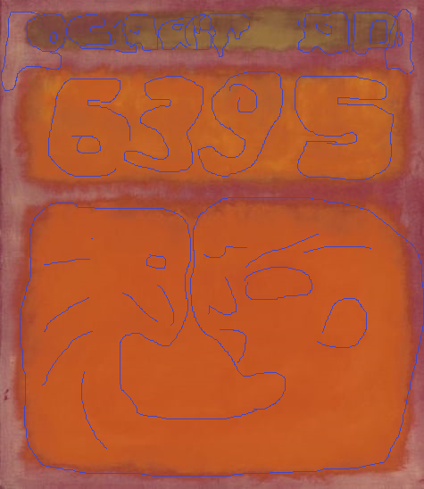 Ну я не художник, но смысл понятен "ТО СТRАСТЬ ЯRА 6395" (888 год н.э)