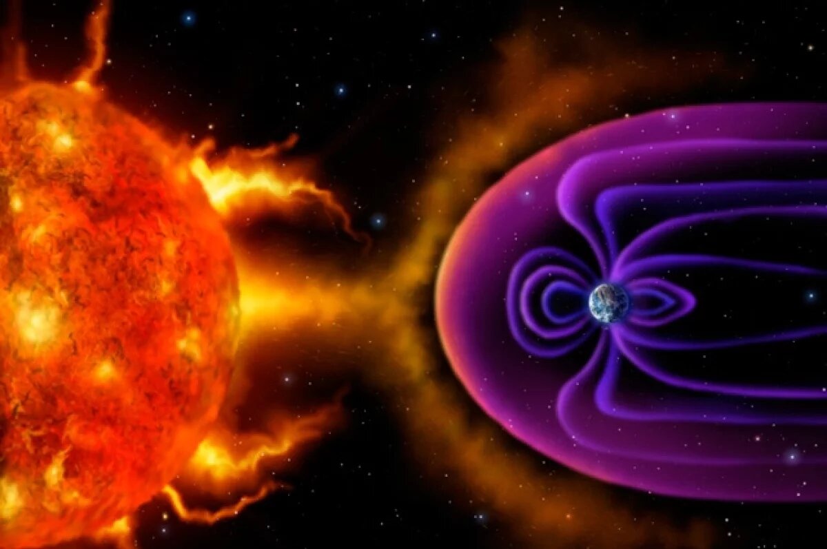    Корональная дыра поглотила Землю.