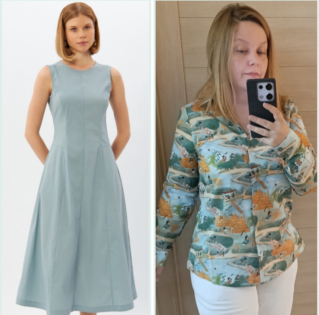 Платье заобзорю на днях. Оно фееричное! 