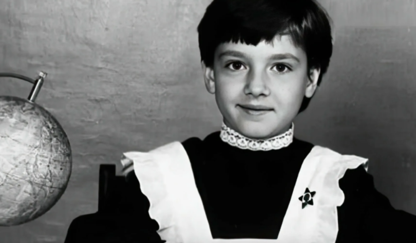 Ольга Красько в детстве