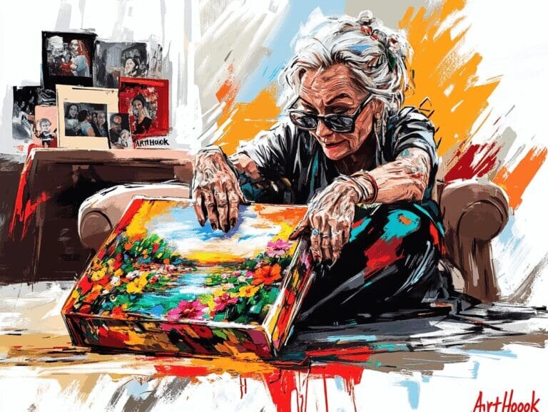    Картина-сюрприз для мамы: как создать уникальный подарок, который запомнится навсегда Art-Hook.Ru