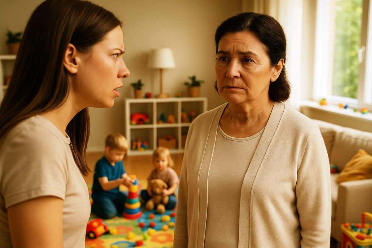 — Ты же не работаешь, вот и сиди с внуками. — Я не подписывалась на это, — сказала я