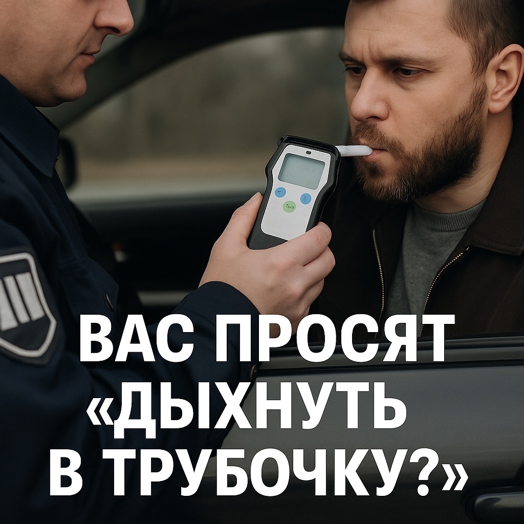 Вас просят “дыхнуть в трубочку”? 