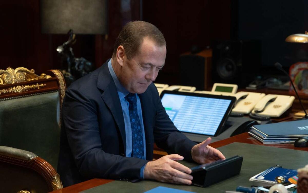    Дмитрий Медведев планирует посетить Курскую область Фото с личных соцсетей Дмитрия Медведева