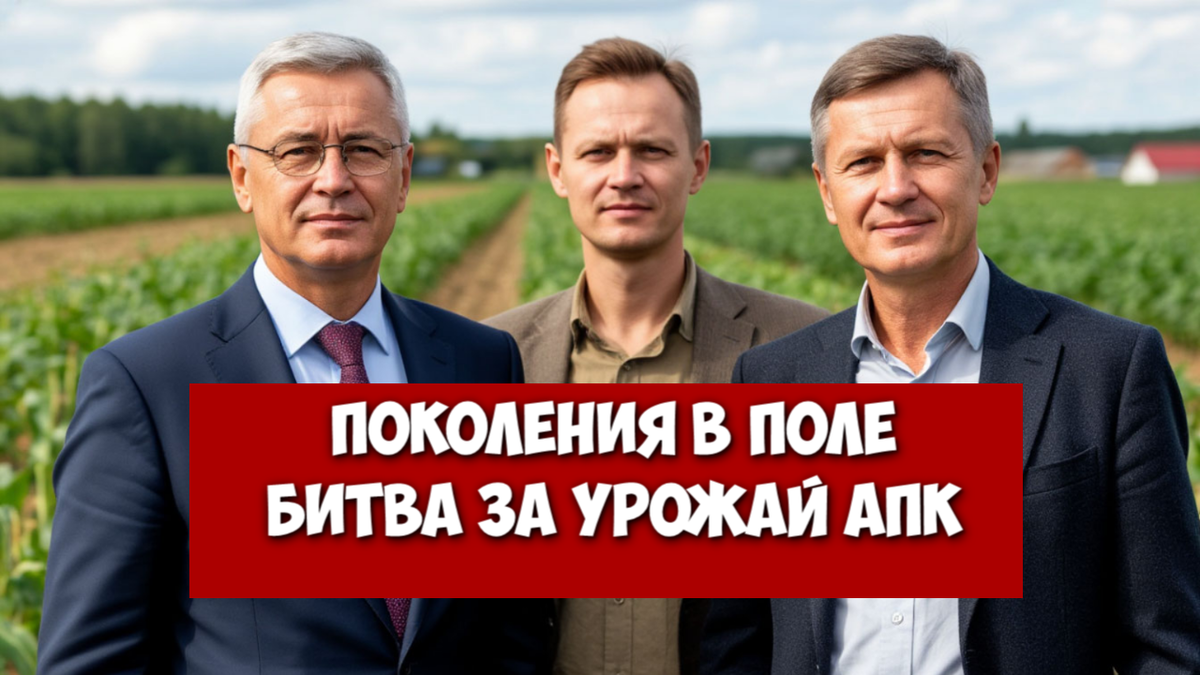 Поколения в поле.