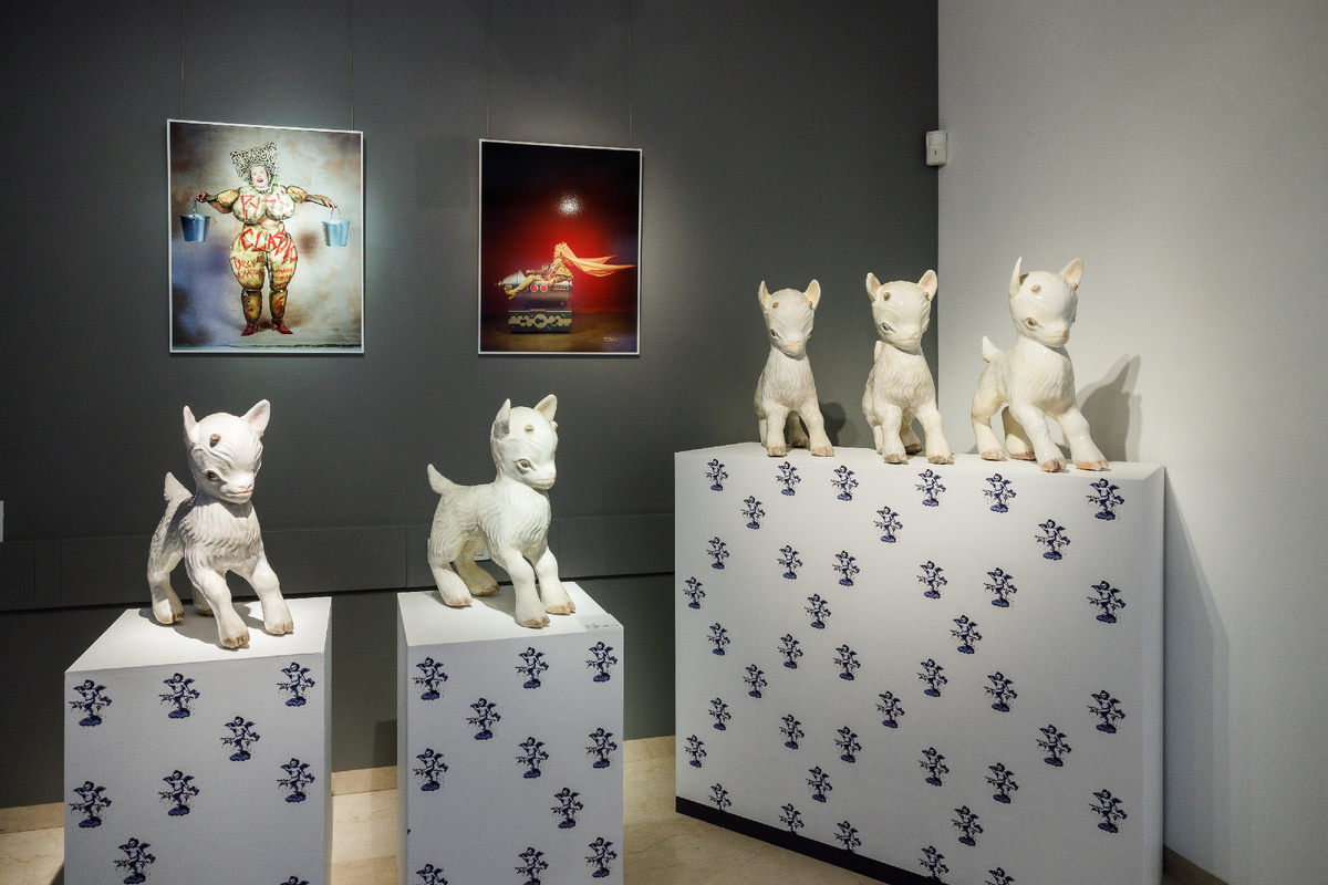 Экспозиция «Игра без слов. Художественные миры Юлдус Бахтиозиной в галерее Heritage