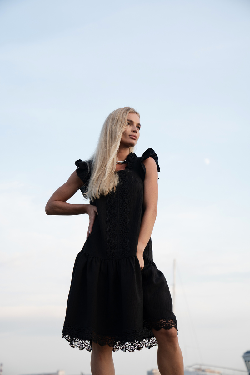 Сарафан с рюшами 5.990