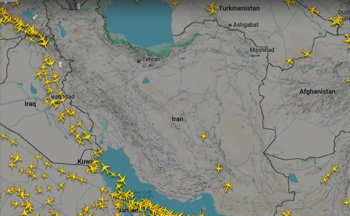    Рейсы через воздушное пространство Ирана возобновлены: ближневосточный кризис близится к завершению