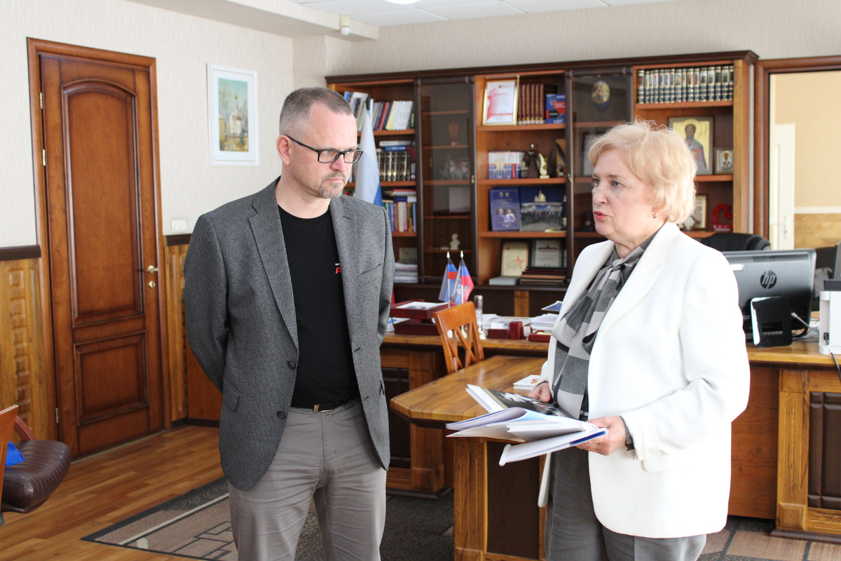Евгений Павлов и Светлана Беспалова 