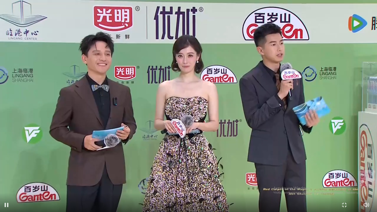 Ведущие (скриншот с экрана компьютера)