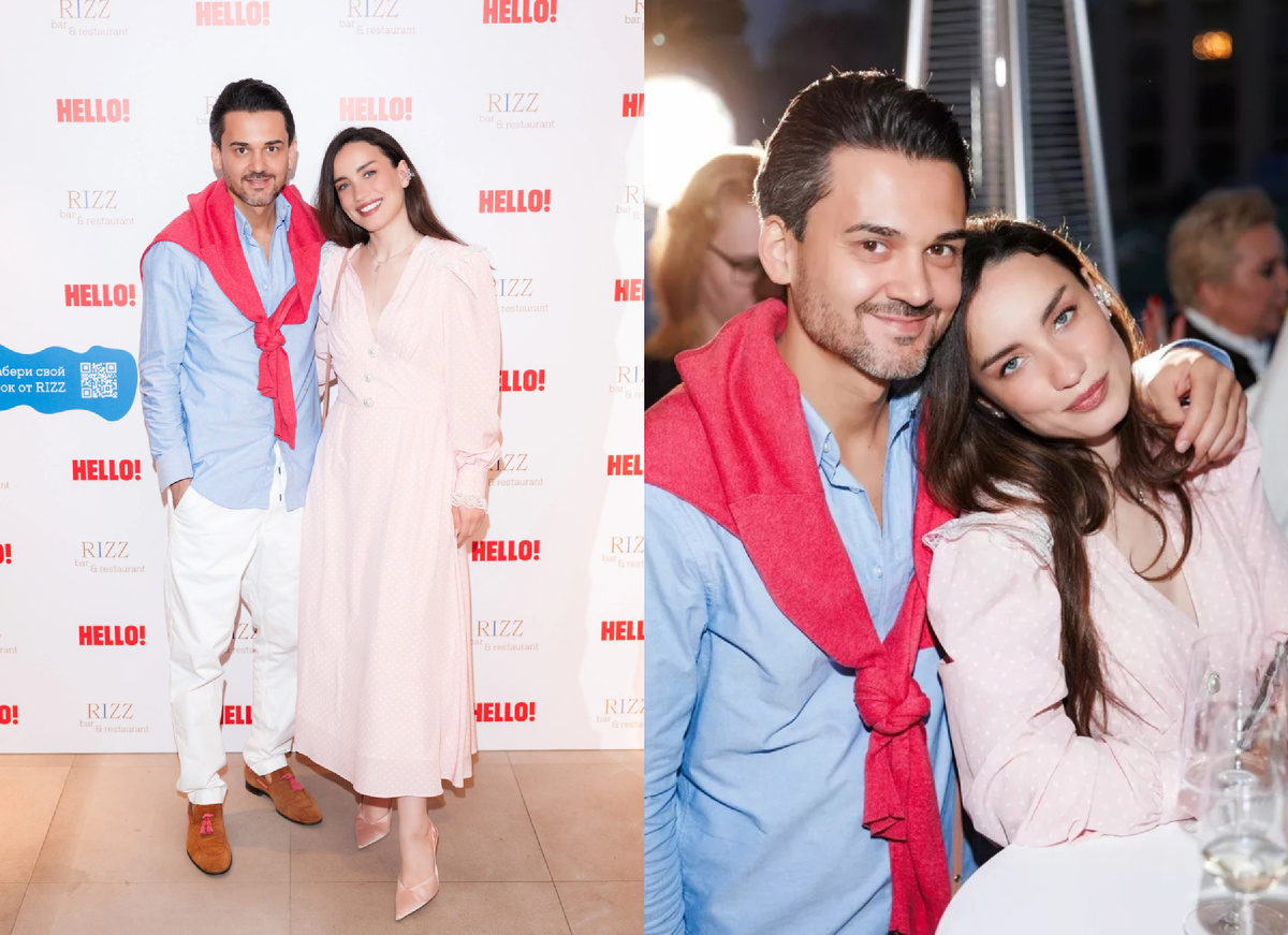 Виктория Дайнеко с мужем